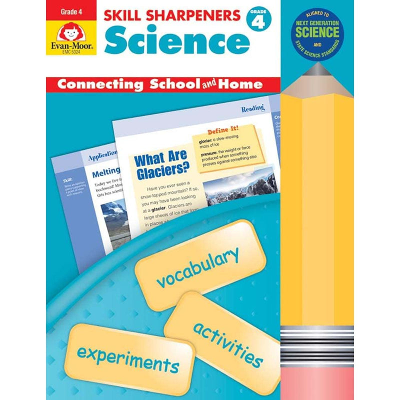 Skill Sharpeners: Science (Grade 4) (Evan-Moor)-Activity: 學習補充 Learning & Supplemental-買書書 BuyBookBook