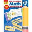 Skill Sharpeners: Math (Grade 3) (Evan-Moor)-Activity: 學習補充 Learning & Supplemental-買書書 BuyBookBook