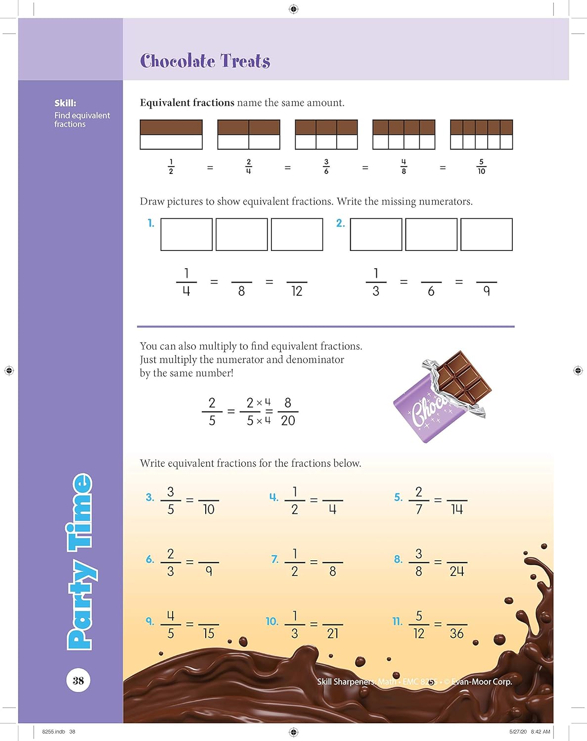 Skill Sharpeners: Math (Grade 5) (Evan-Moor)-Activity: 學習補充 Learning & Supplemental-買書書 BuyBookBook
