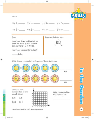 Skill Sharpeners: Math (Grade 5) (Evan-Moor)-Activity: 學習補充 Learning & Supplemental-買書書 BuyBookBook