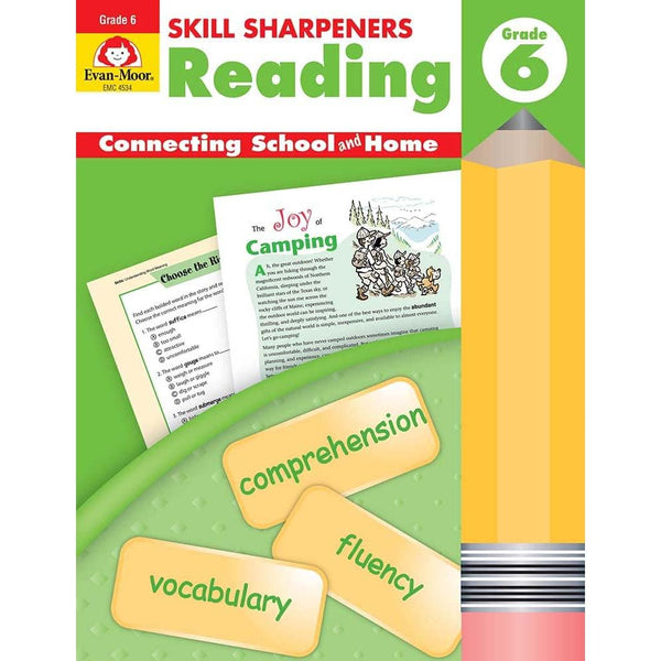 Skill Sharpeners: Reading (Grade 6) (Evan-Moor)