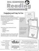Skill Sharpeners: Reading (Grade 6) (Evan-Moor)-Activity: 學習補充 Learning & Supplemental-買書書 BuyBookBook