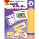 Skill Sharpeners: Spell & Write (Grade 3) (Evan-Moor)-Activity: 學習補充 Learning & Supplemental-買書書 BuyBookBook