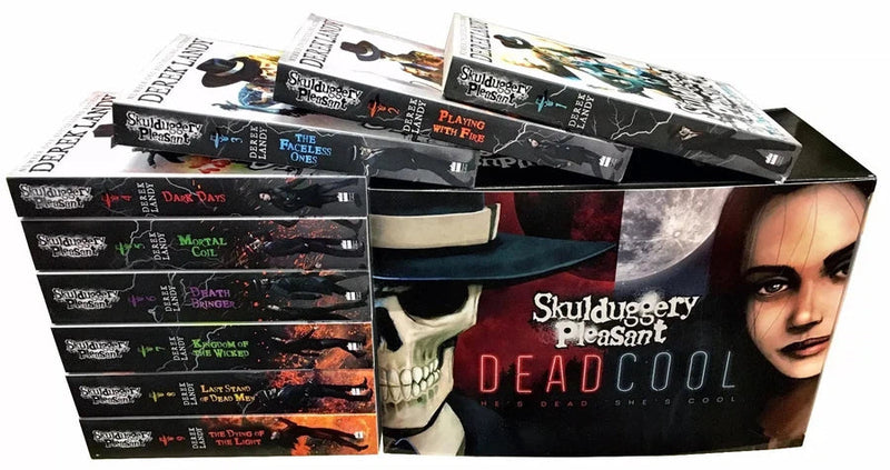 Skulduggery Pleasant Series book set (Derek Landy)-Fiction: 偵探懸疑 Detective & Mystery-買書書 BuyBookBook