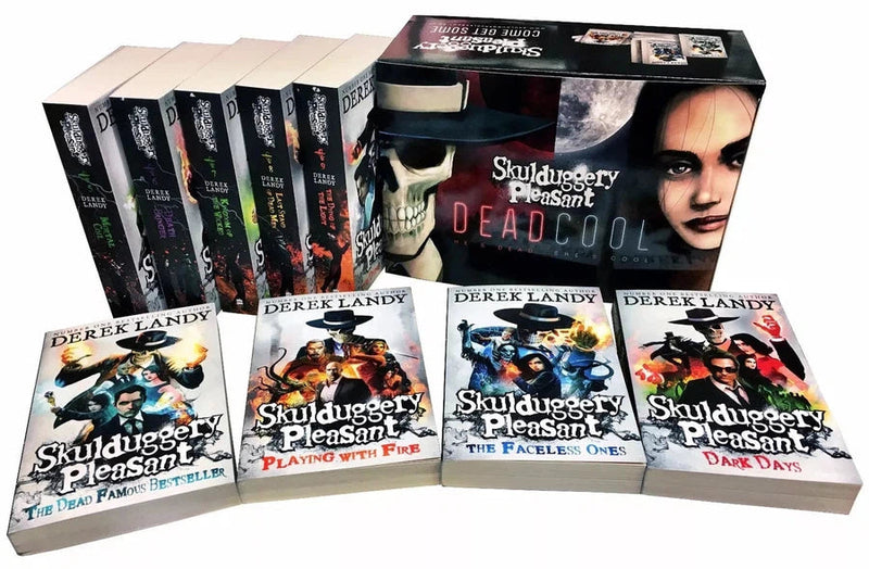 Skulduggery Pleasant Series book set (Derek Landy)-Fiction: 偵探懸疑 Detective & Mystery-買書書 BuyBookBook