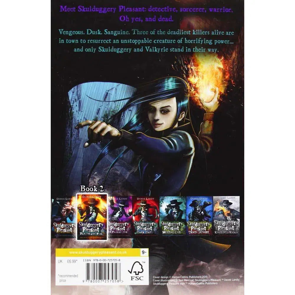 Skulduggery Pleasant #02 Playing with Fire Harpercollins (UK)