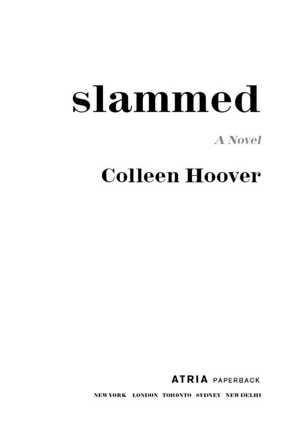 Slammed (Colleen Hoover)-Fiction: 劇情故事 General-買書書 BuyBookBook