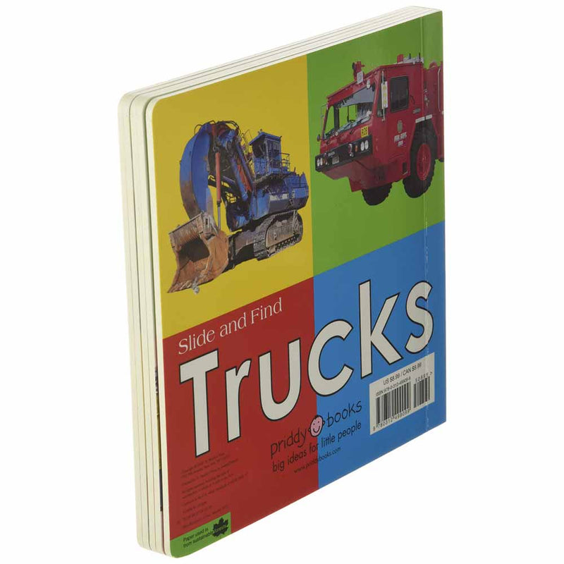 Slide and Find - Trucks (Board Book) Priddy