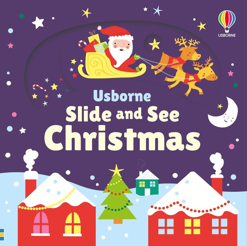 Slide and See Christmas-Children’s interactive and activity books and kits-買書書 BuyBookBook