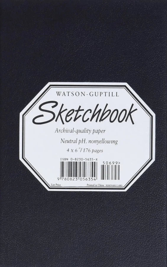 Small Sketchbook (Black)-Art: general-買書書 BuyBookBook