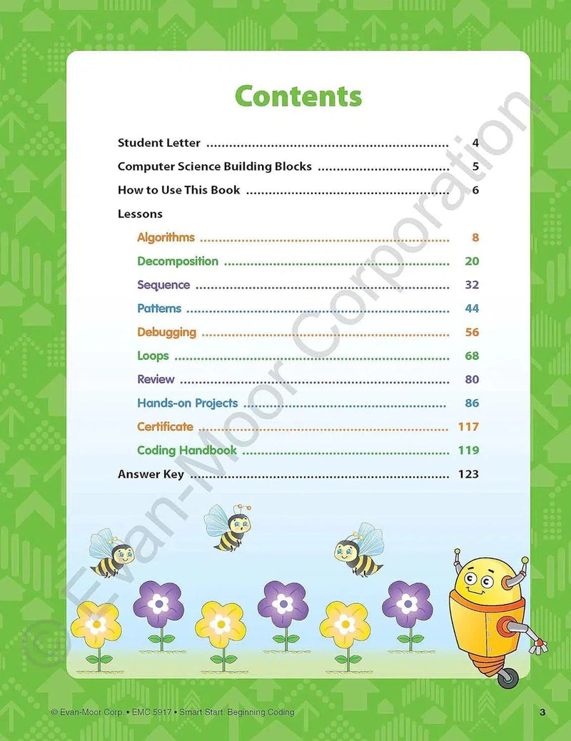 Smart Start: Beginning Coding Stories and Activities (Grade Prek) (Evan-Moor)-Activity: 學習補充 Learning & Supplemental-買書書 BuyBookBook