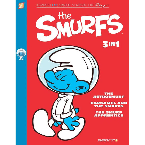 Smurfs Graphic Novels 3-in-1 Vol #3-Fiction: 歷險科幻 Adventure & Science Fiction-買書書 BuyBookBook