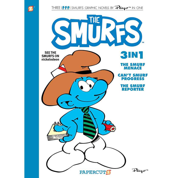 Smurfs 3 in 1 Vol. 8-Fiction: 歷險科幻 Adventure & Science Fiction-買書書 BuyBookBook