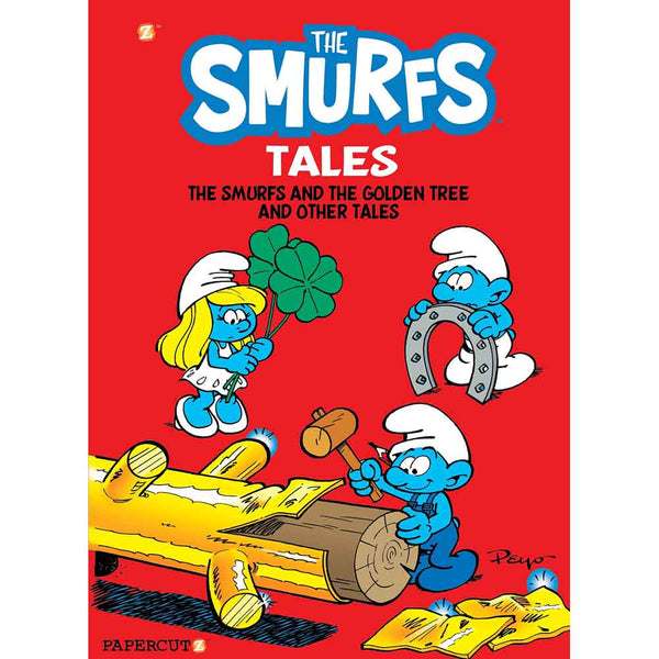 Smurfs Tales, The #05 The Golden Tree and other Tales (Graphic Novel)-Fiction: 歷險科幻 Adventure & Science Fiction-買書書 BuyBookBook