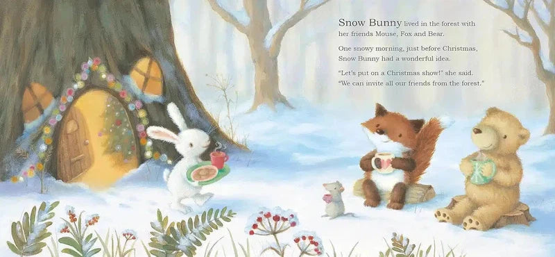 Snow Bunny's Christmas Show (Rebecca Harry)-Fiction: 兒童繪本 Picture Books-買書書 BuyBookBook