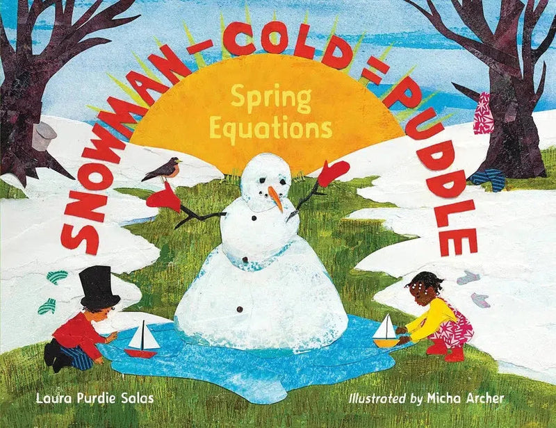 Snowman - Cold = Puddle-Children’s Early years / early learning concepts-買書書 BuyBookBook