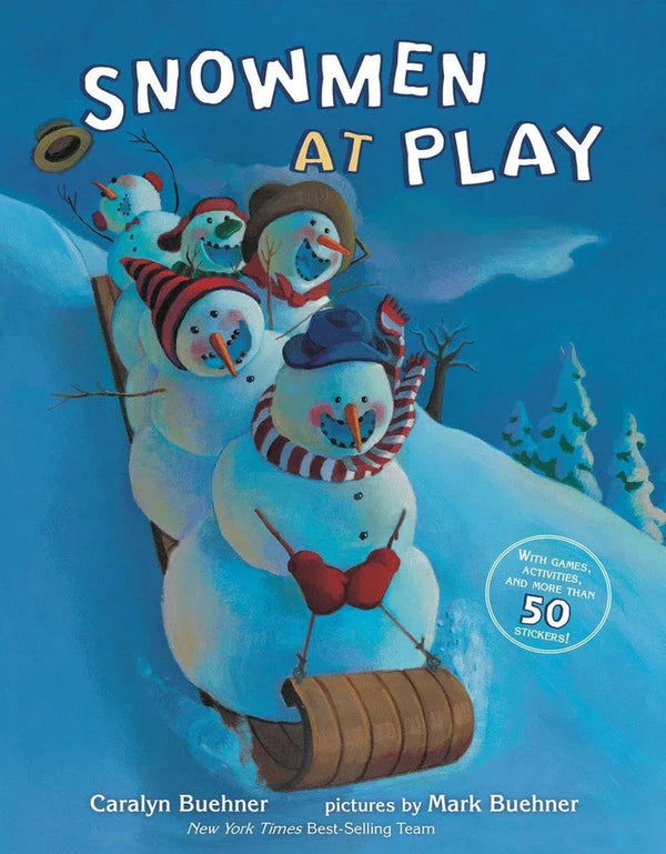 Snowmen at Play-Children’s interactive and activity books and kits-買書書 BuyBookBook