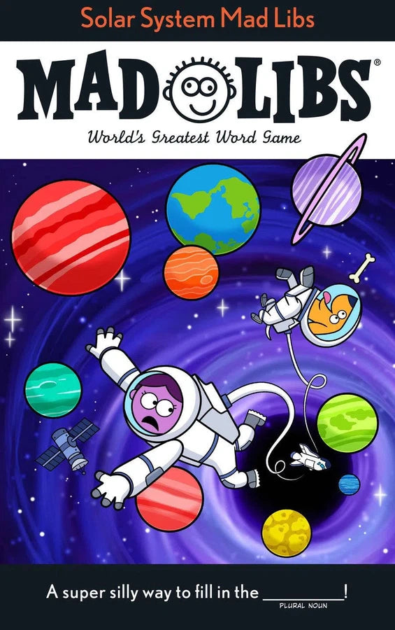 Solar System Mad Libs-Children’s interactive and activity books and kits-買書書 BuyBookBook