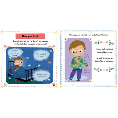 Little Big Feelings - Sometimes I Am Worried (Board Book) Campbell