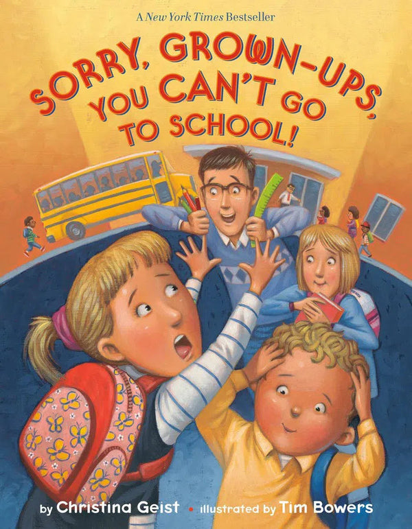 Sorry, Grown-Ups, You Can't Go to School!-Children’s / Teenage fiction: School stories-買書書 BuyBookBook