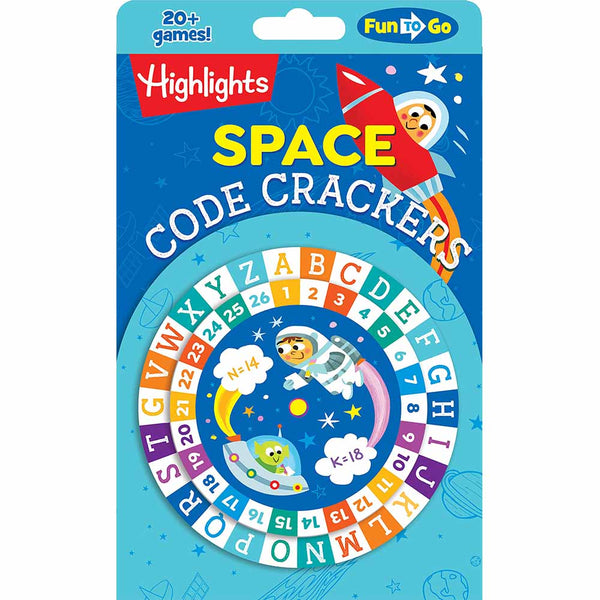 Space Code Crackers (Highlights Fun to Go)-Activity: 益智解謎 Puzzle & Quiz-買書書 BuyBookBook