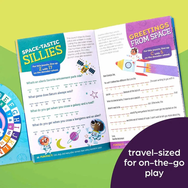 Space Code Crackers (Highlights Fun to Go)-Activity: 益智解謎 Puzzle & Quiz-買書書 BuyBookBook