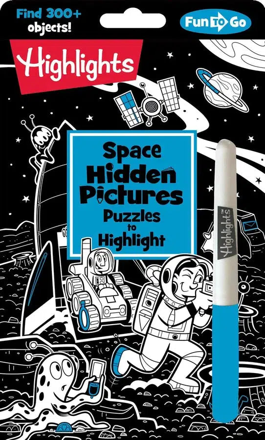 Space Hidden Pictures Puzzles to Highlight-Children’s / Teenage general interest: Nature and animals-買書書 BuyBookBook