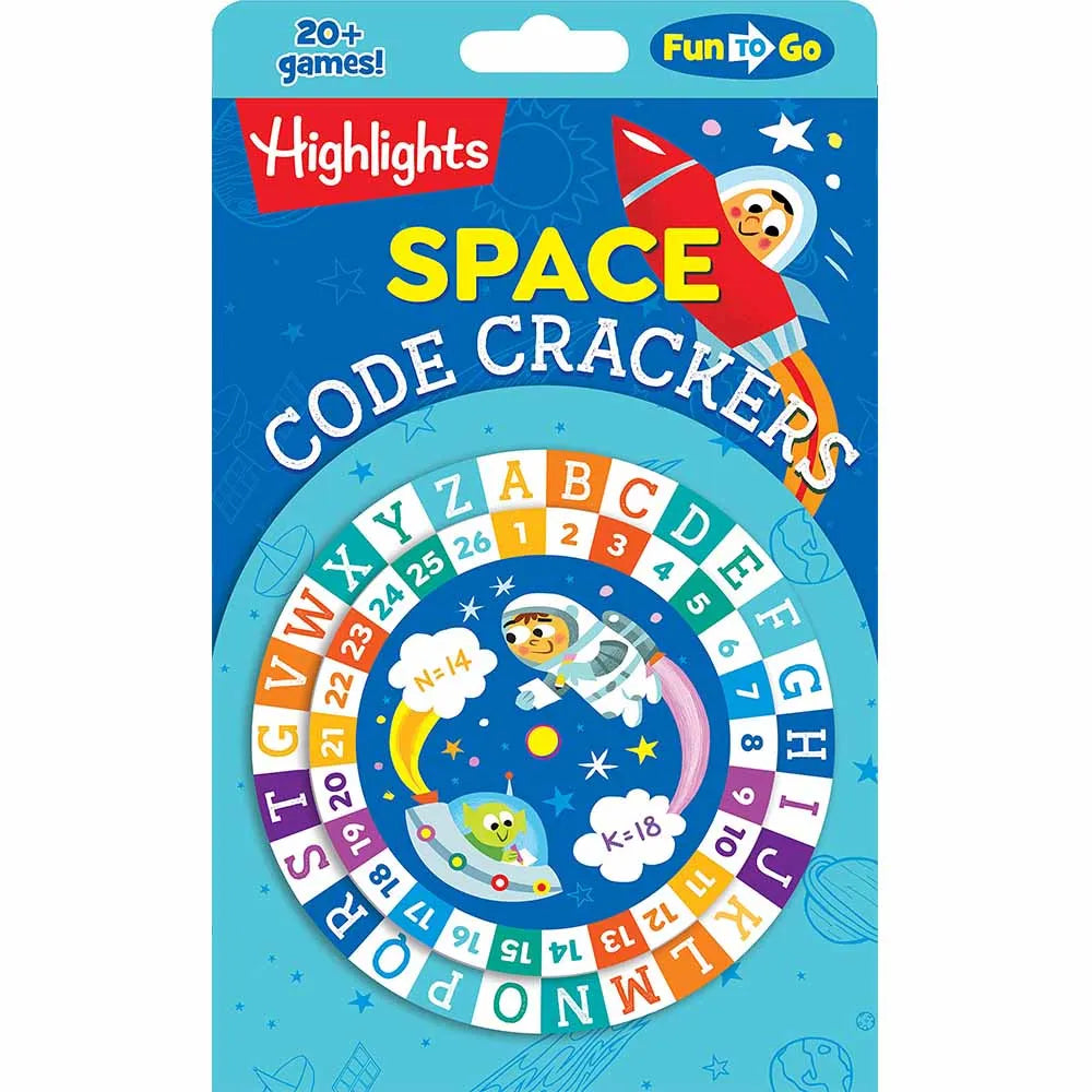 Space Code Crackers (Highlights Fun to Go)-Activity: 益智解謎 Puzzle & Quiz-買書書 BuyBookBook