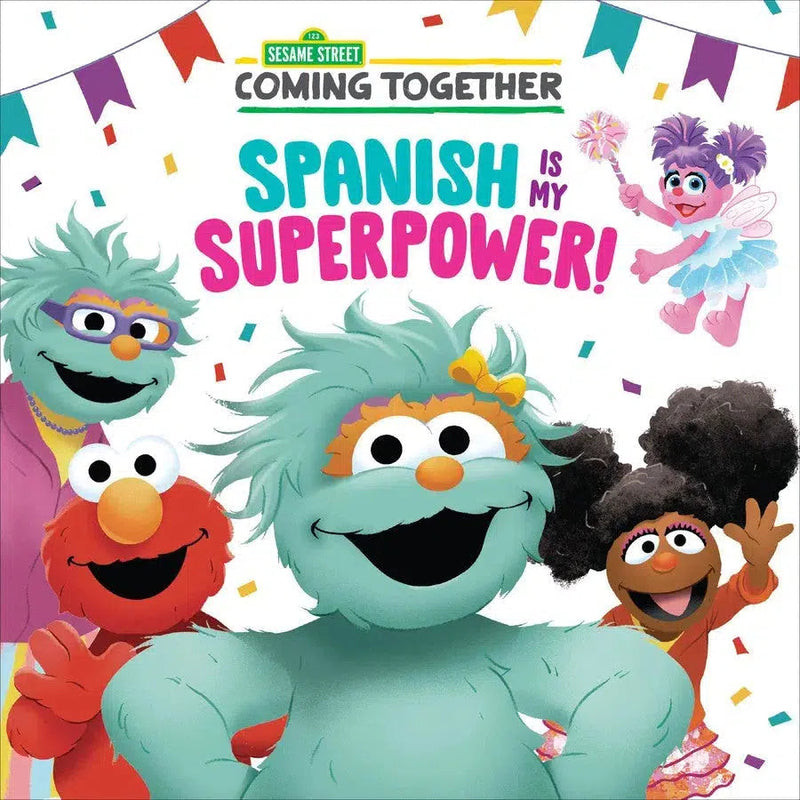 Spanish Is My Superpower! (Sesame Street)-Children’s / Teenage fiction: General and modern fiction-買書書 BuyBookBook