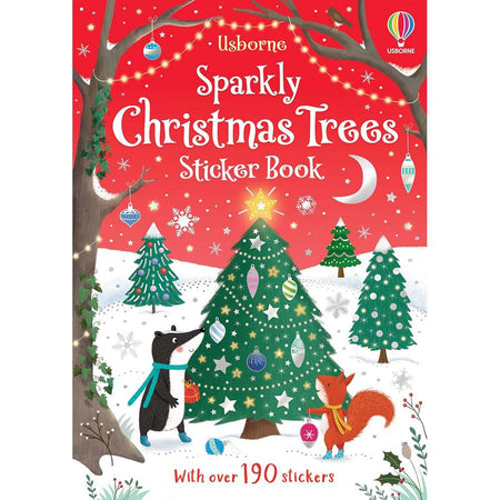 Sparkly Christmas Trees Sticker Book (Jessica Greenwell)