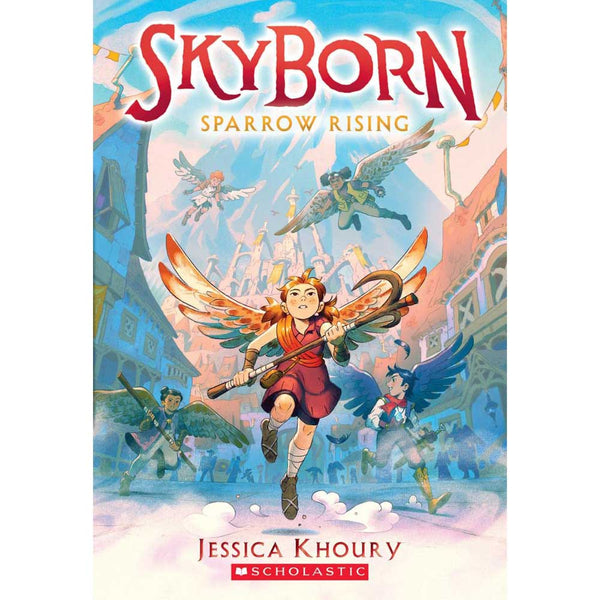 Skyborn #1 Sparrow Rising-Fiction: 奇幻魔法 Fantasy & Magical-買書書 BuyBookBook