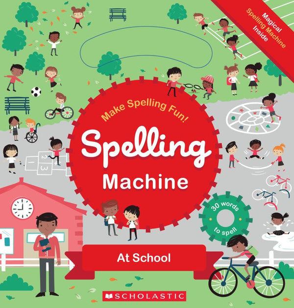 Spelling Machine: At School (Sarah Wade)-Nonfiction: 常識通識 General Knowledge-買書書 BuyBookBook