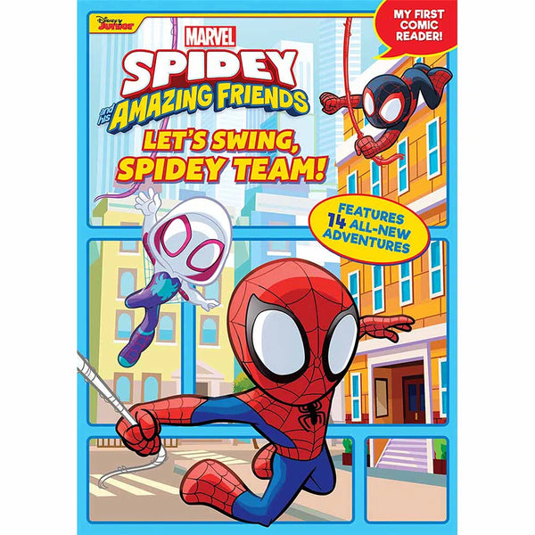 Spidey and His Amazing Friends: Let's Swing, Spidey Team!-Children’s / Teenage fiction: Action and adventure stories-買書書 BuyBookBook