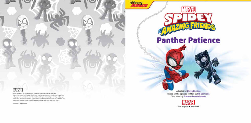 Spidey and His Amazing Friends: Panther Patience (Marvel)-Fiction: 橋樑章節 Early Readers-買書書 BuyBookBook