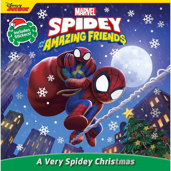 Spidey and His Amazing Friends: A Very Spidey Christmas (Marvel)-Fiction: 橋樑章節 Early Readers-買書書 BuyBookBook