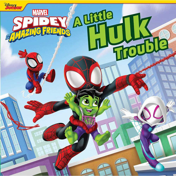 Spidey and His Amazing Friends: A Little Hulk Trouble-Fiction: 兒童繪本 Picture Books-買書書 BuyBookBook