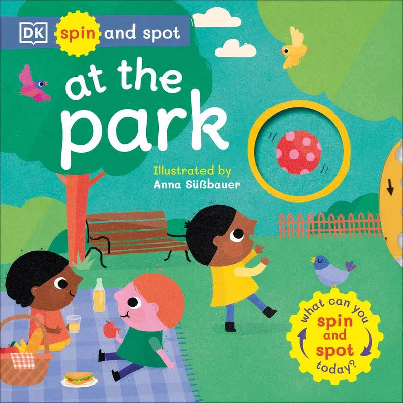 Spin and Spot: At the Park-Children’s interactive and activity books and kits-買書書 BuyBookBook