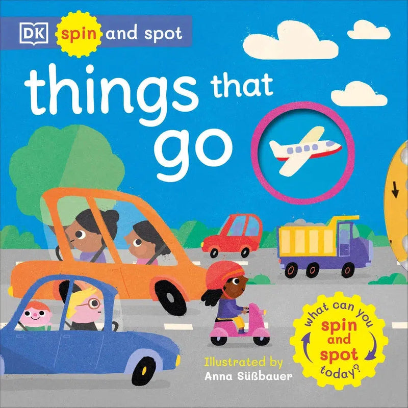 Spin and Spot Things That Go-Children’s / Teenage general interest: Science and technology-買書書 BuyBookBook