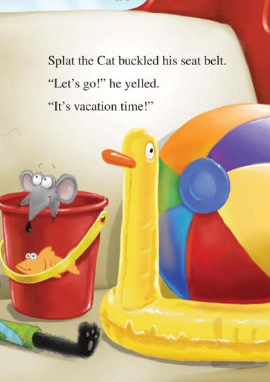 ICR: Splat the Cat : A Whale of a Tale (I Can Read! L1)-Fiction: 橋樑章節 Early Readers-買書書 BuyBookBook