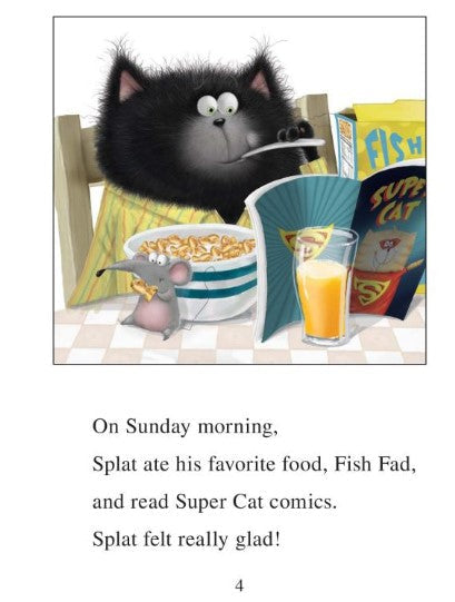 ICR: Splat the Cat Makes Dad Glad (I Can Read! L1)-Fiction: 橋樑章節 Early Readers-買書書 BuyBookBook