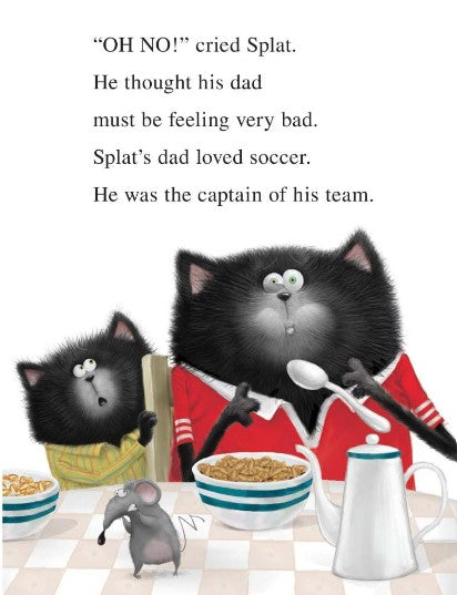 ICR: Splat the Cat Makes Dad Glad (I Can Read! L1)-Fiction: 橋樑章節 Early Readers-買書書 BuyBookBook