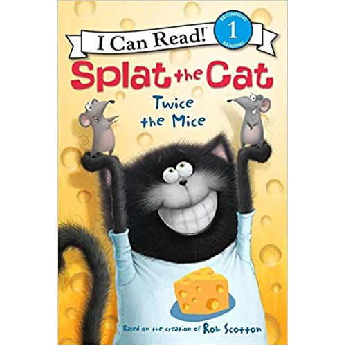 ICR: Splat the Cat : Twice the Mice (I Can Read! L1)-Fiction: 橋樑章節 Early Readers-買書書 BuyBookBook