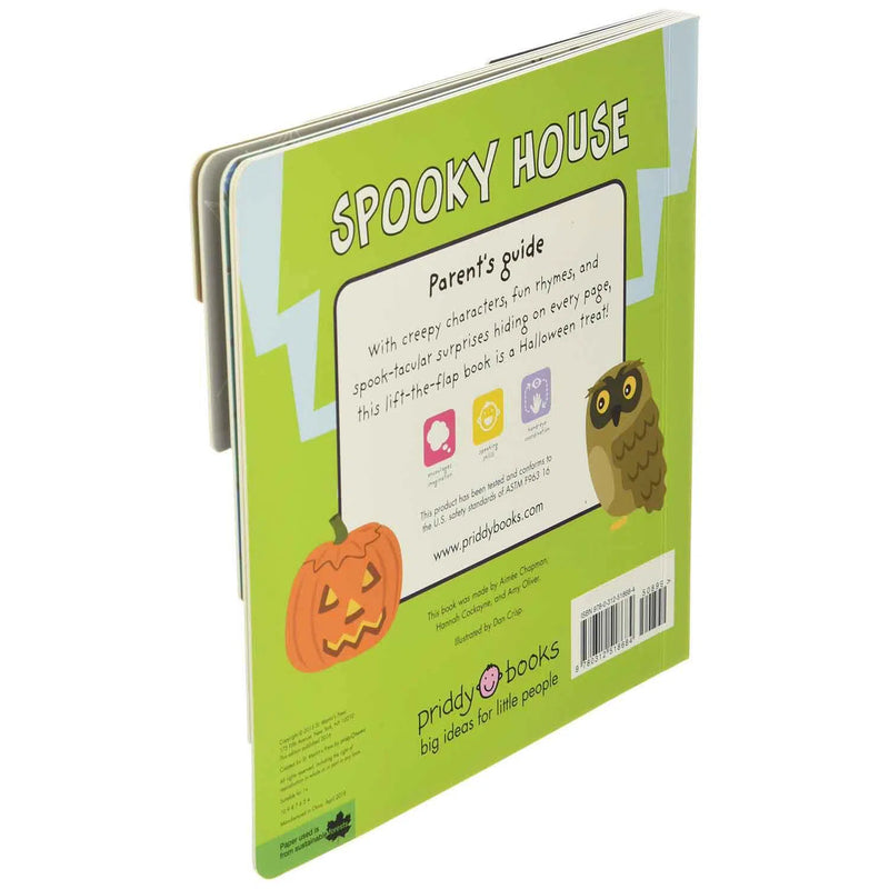 Spooky House, Lift-the-Flap Tab(Board Book) Priddy