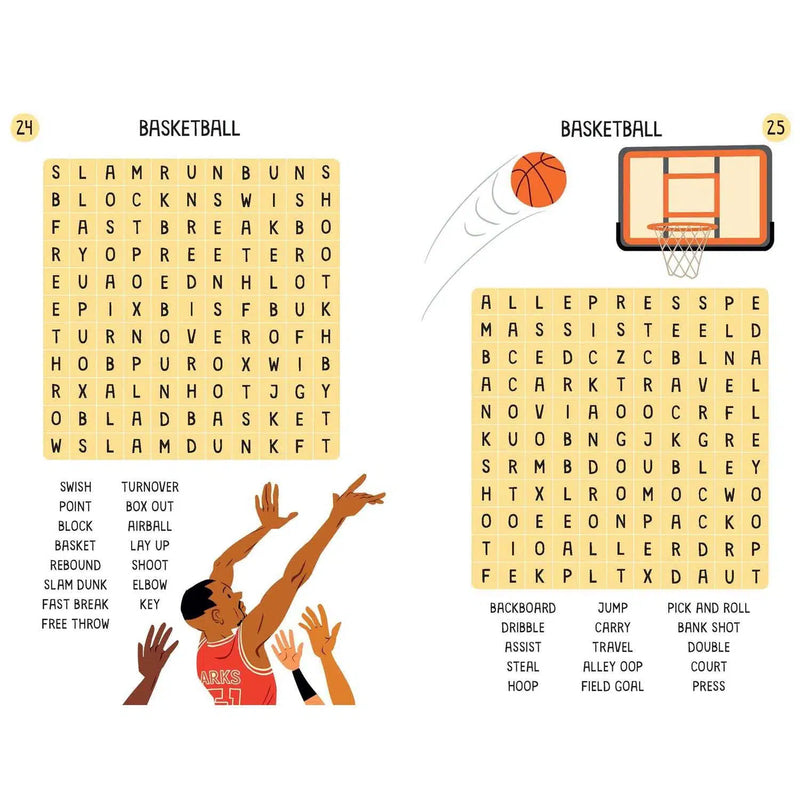 Sports Wordsearches Usborne