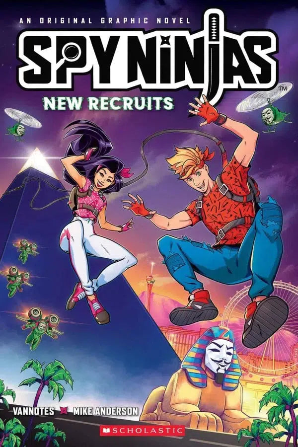 Spy Ninjas Graphic Novel 2 New Recruits-Children’s / Teenage general interest: Humour and jokes-買書書 BuyBookBook