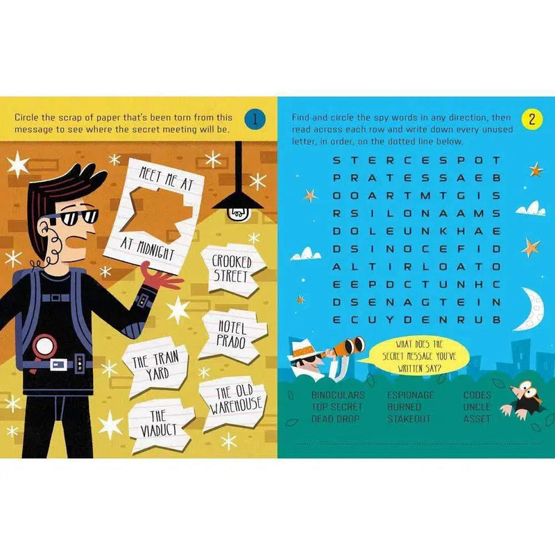 Spy Puzzles (Usborne Mini) Usborne