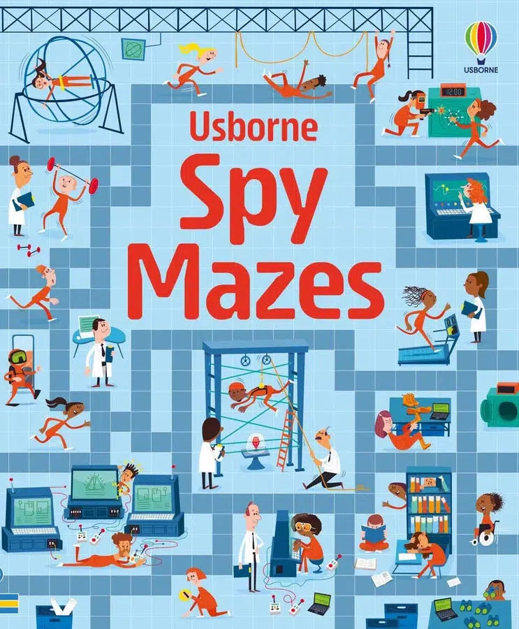 Spy Maze (Usborne Book and Jigsaw) (300 pcs)-Activity: 拼砌玩具 Jigsaw & Toy-買書書 BuyBookBook