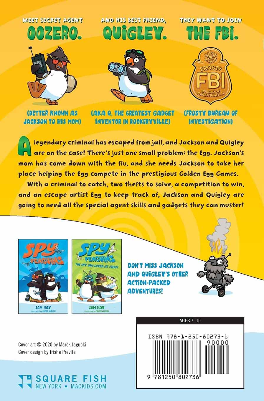 Spy Penguin, The #03 Golden Egg Macmillan US