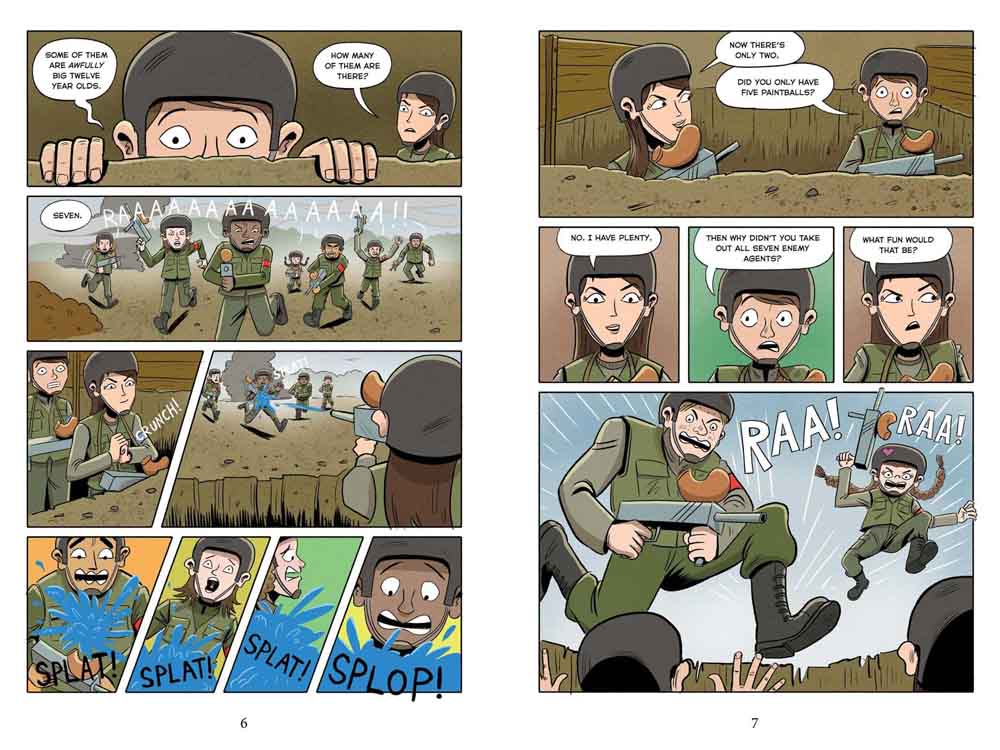 Spy School Graphic Novel #02, Spy Camp (Stuart Gibbs)-Fiction: 偵探懸疑 Detective & Mystery-買書書 BuyBookBook