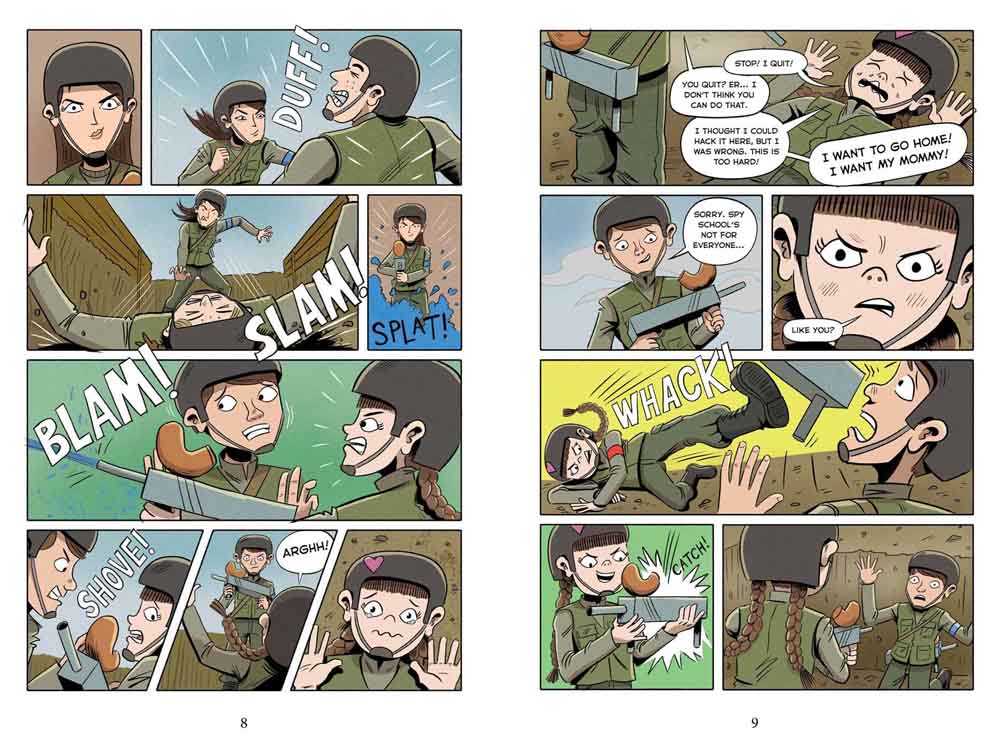 Spy School Graphic Novel #02, Spy Camp (Stuart Gibbs)-Fiction: 偵探懸疑 Detective & Mystery-買書書 BuyBookBook